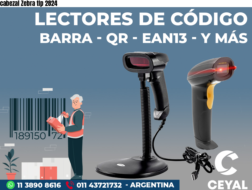 cabezal Zebra tlp 2824