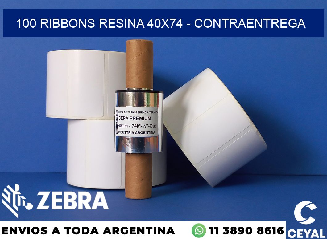 100 Ribbons resina 40x74 - contraentrega