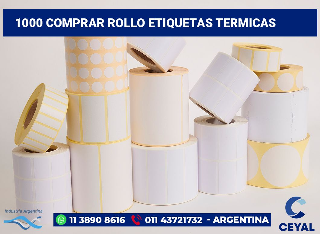 1000 Comprar rollo etiquetas termicas