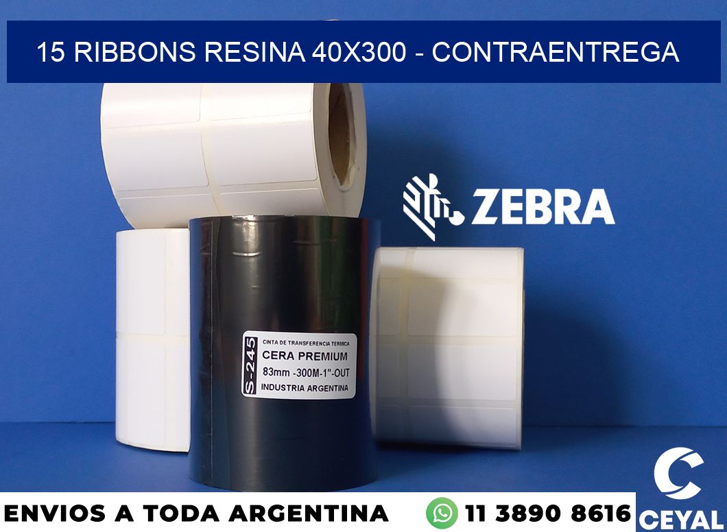 15 Ribbons resina 40x300 - contraentrega