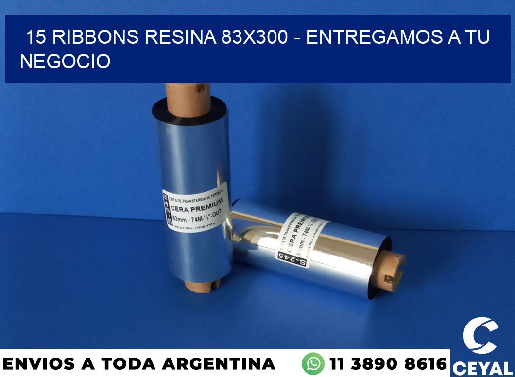 15 Ribbons resina 83×300 – entregamos a tu negocio