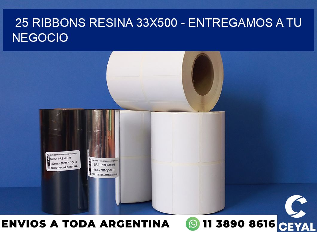 25 Ribbons resina 33×500 – entregamos a tu negocio