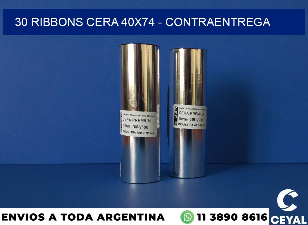 30 Ribbons cera 40×74 – contraentrega