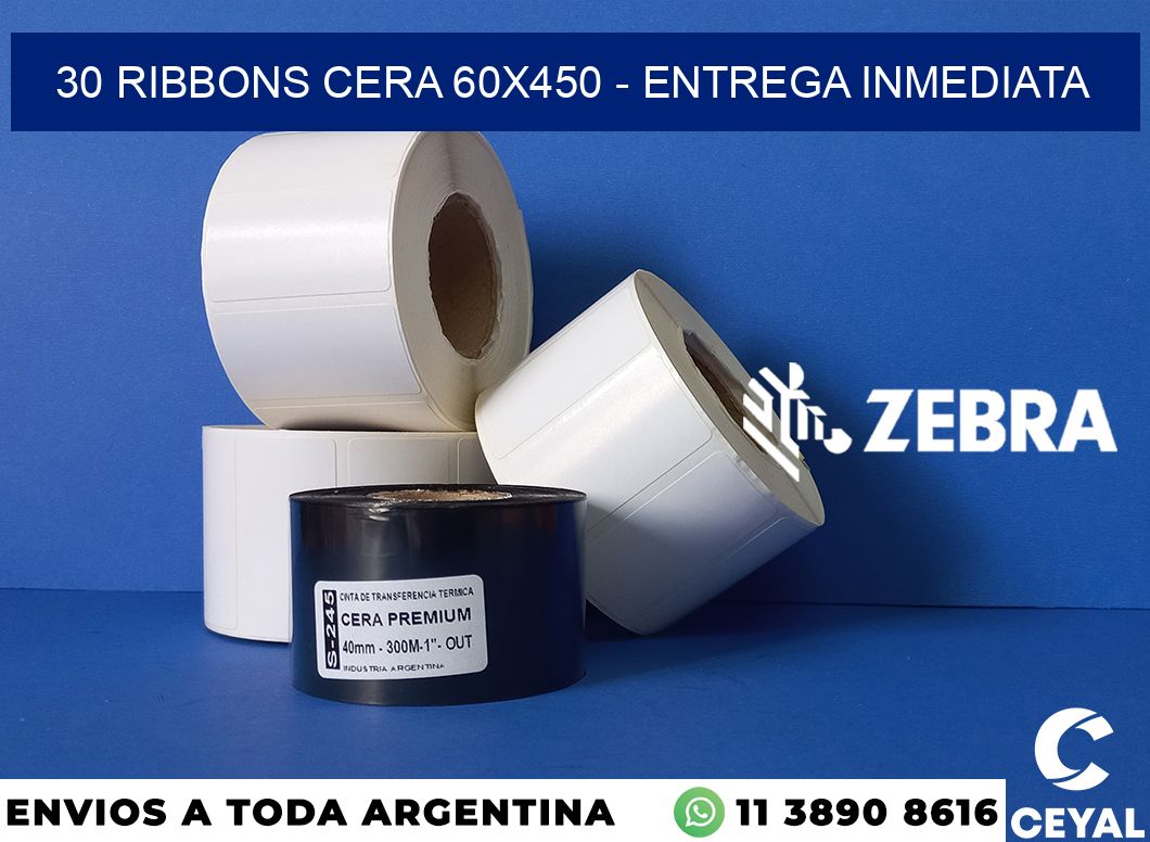 30 Ribbons cera 60x450 - Entrega inmediata