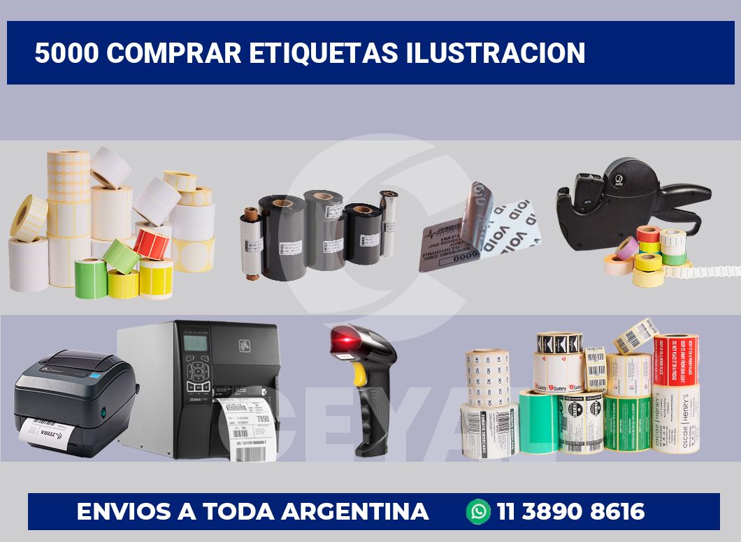 5000 Comprar etiquetas ilustracion
