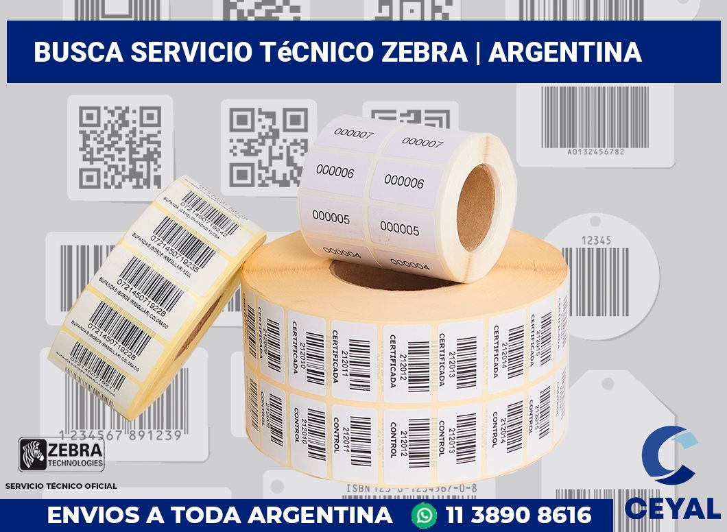 Busca servicio técnico Zebra | Argentina