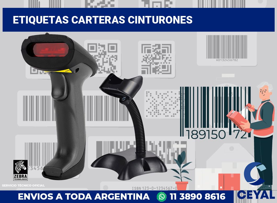 Etiquetas Carteras cinturones