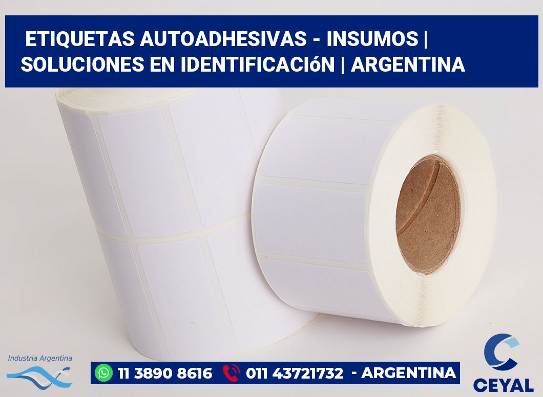 Etiquetas autoadhesivas - insumos | Soluciones en identificación | Argentina