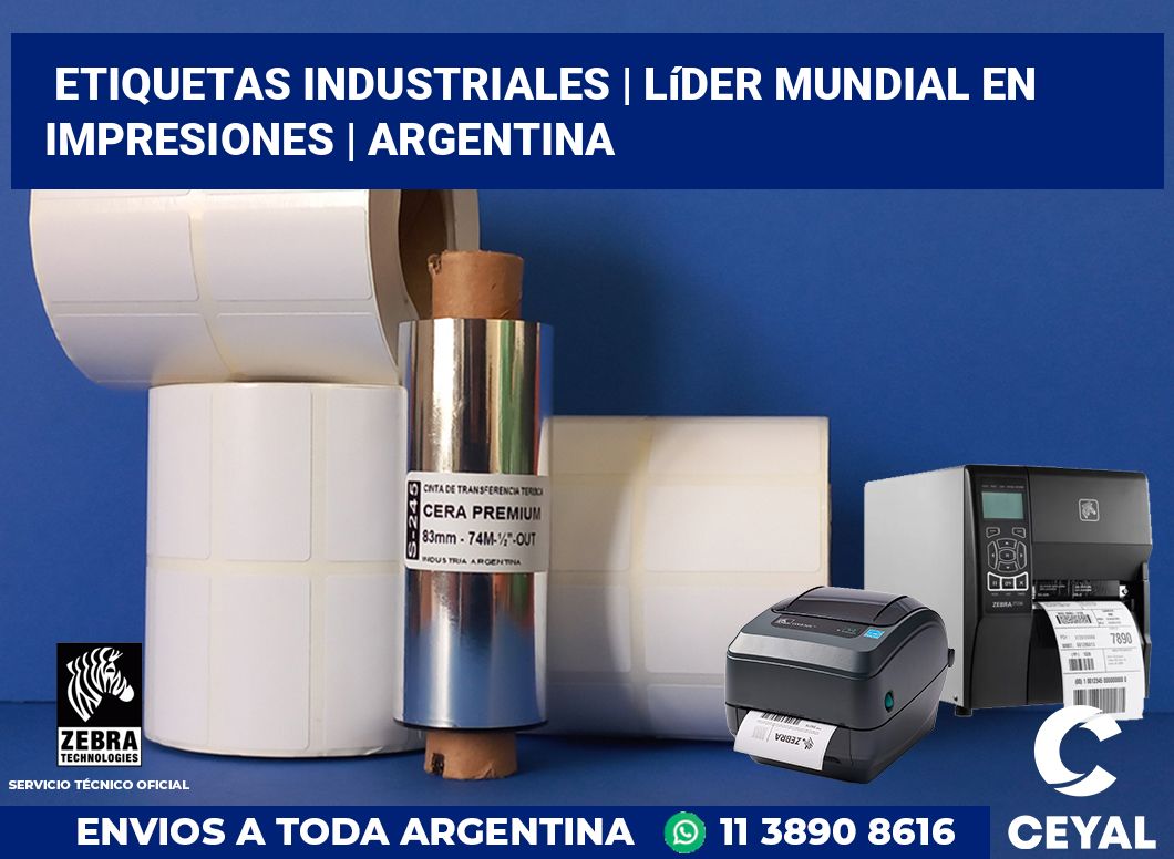Etiquetas industriales | Líder mundial en impresiones | Argentina