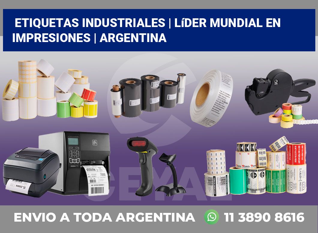 Etiquetas industriales | Líder mundial en impresiones | Argentina