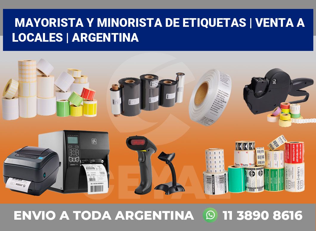 Mayorista y minorista de etiquetas | Venta a locales | Argentina
