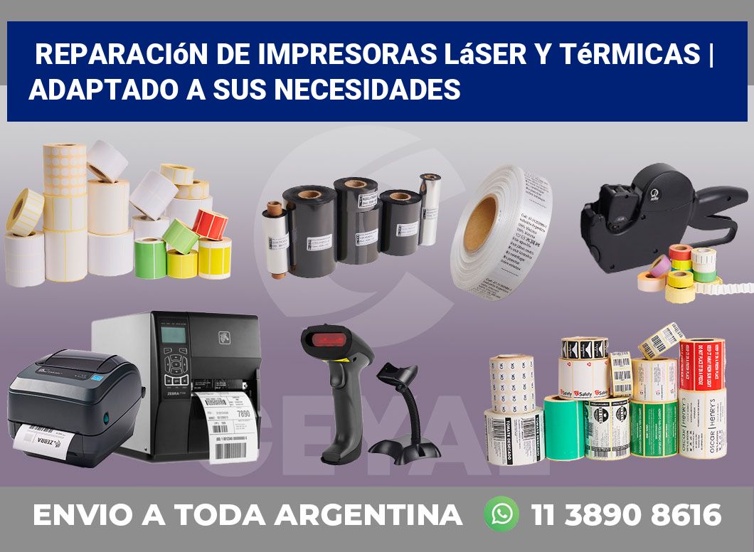 Reparación de impresoras láser y térmicas | Adaptado a sus necesidades