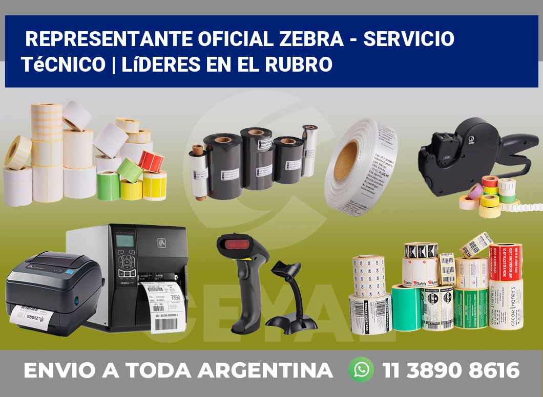 Representante oficial Zebra – Servicio técnico | Líderes en el rubro