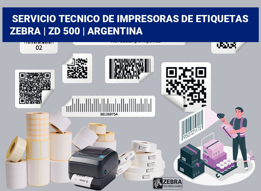 Servicio Tecnico De Impresoras De Etiquetas Zebra | ZD 500 | Argentina