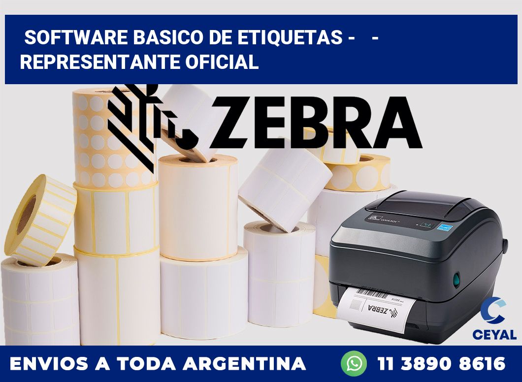 Software basico de etiquetas –   – Representante oficial
