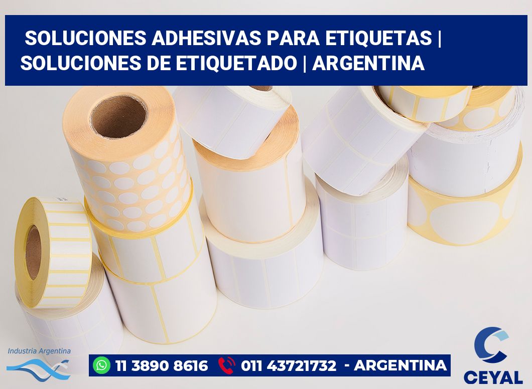Soluciones adhesivas para etiquetas | Soluciones de etiquetado | Argentina