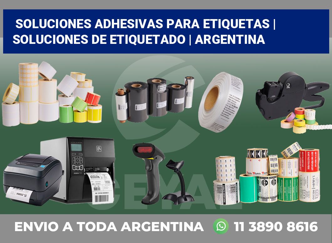 Soluciones adhesivas para etiquetas | Soluciones de etiquetado | Argentina