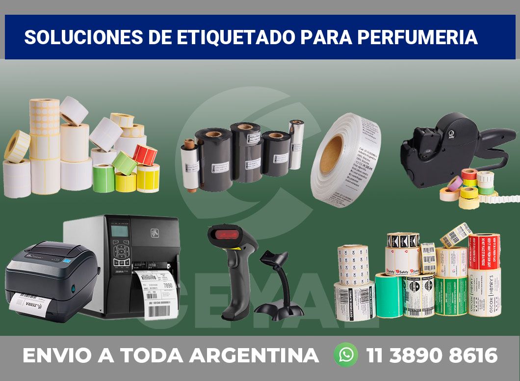 Soluciones de Etiquetado para perfumeria