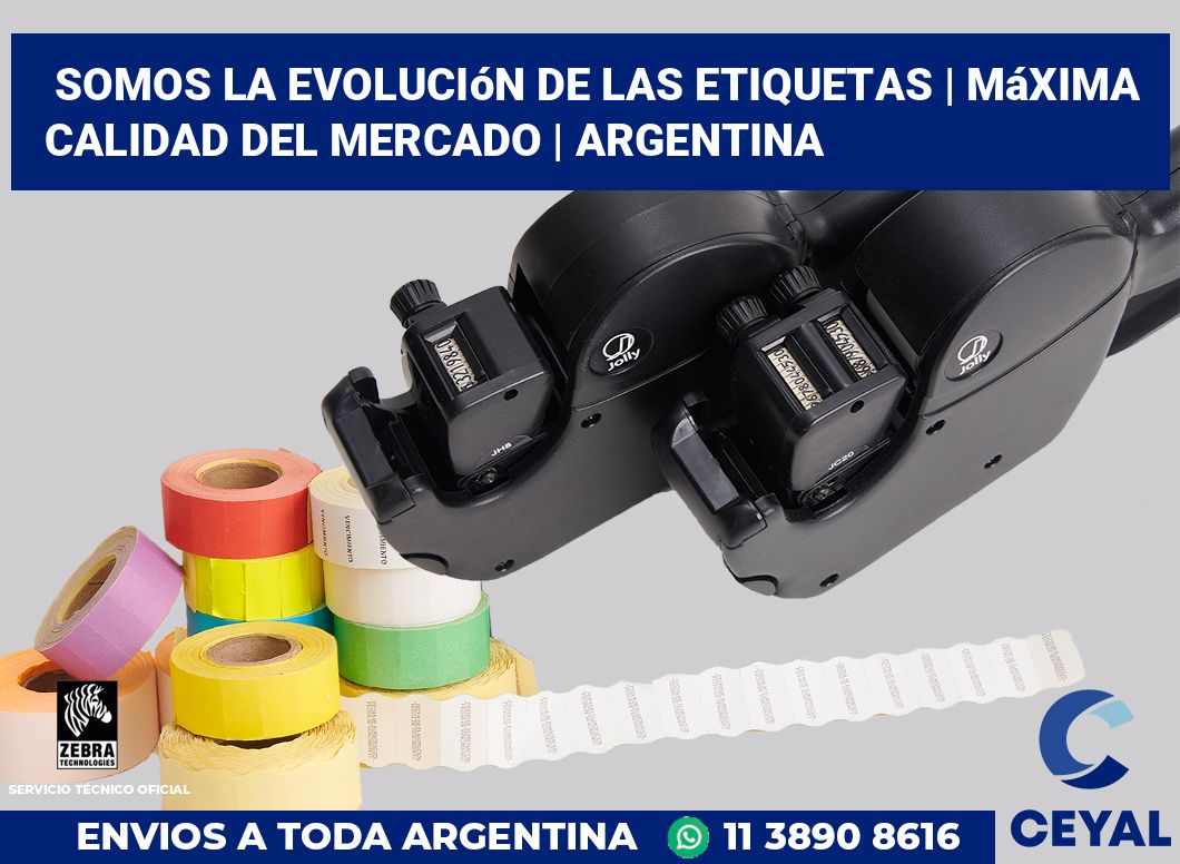 Somos la evolución de las etiquetas | Máxima calidad del mercado | Argentina