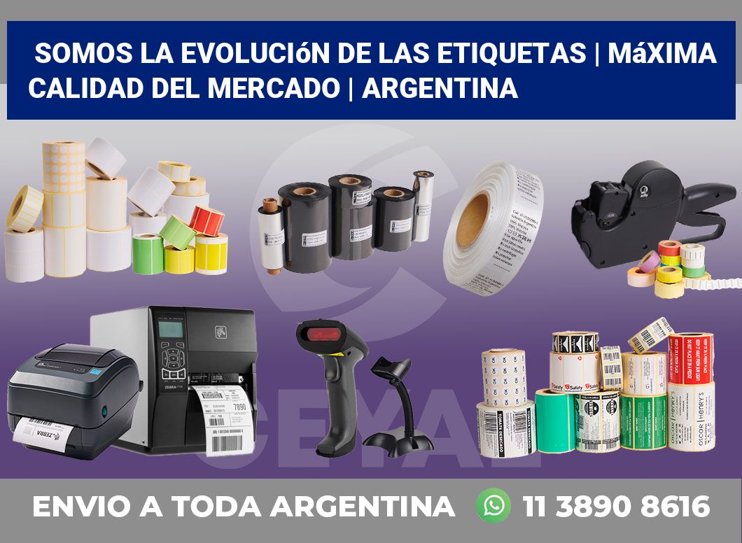 Somos la evolución de las etiquetas | Máxima calidad del mercado | Argentina