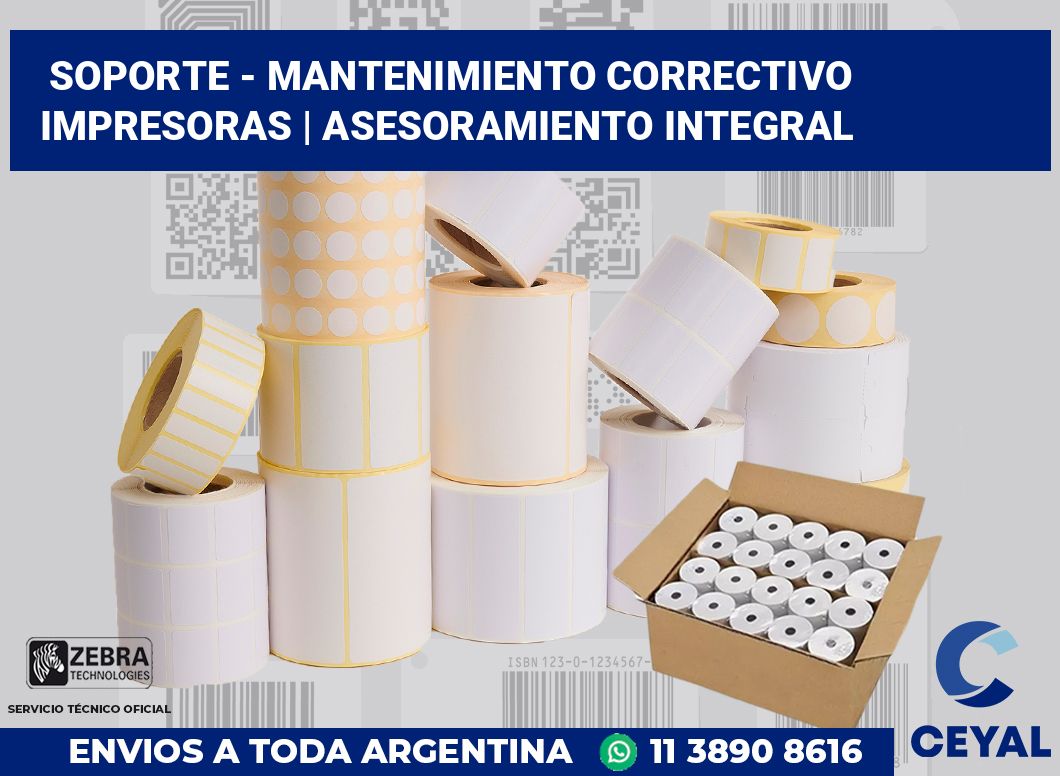 Soporte - Mantenimiento correctivo impresoras | Asesoramiento integral