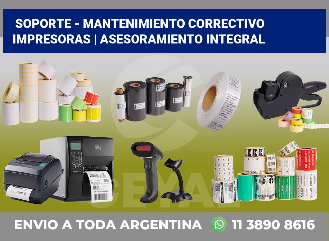 Soporte – Mantenimiento correctivo impresoras | Asesoramiento integral