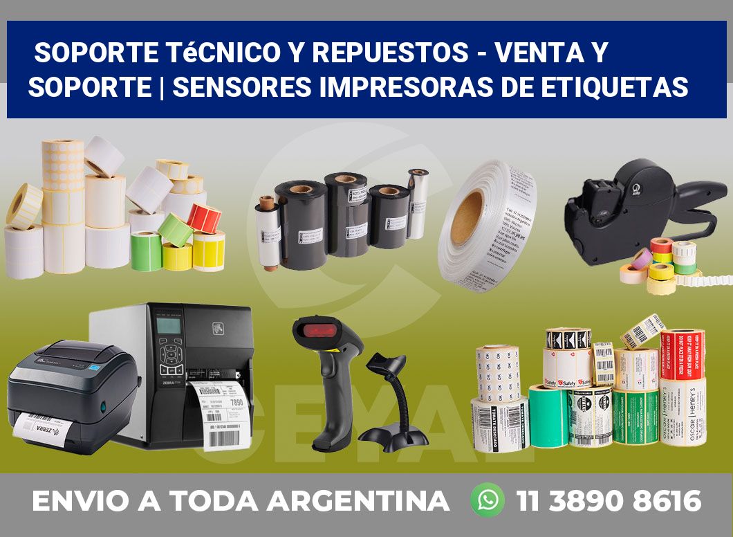 Soporte Técnico y Repuestos – Venta y soporte | Sensores impresoras de etiquetas