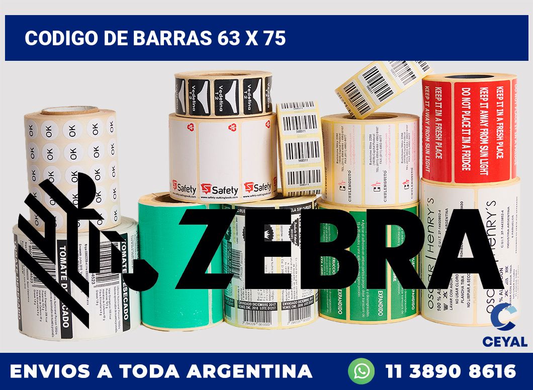 codigo de barras 63 x 75