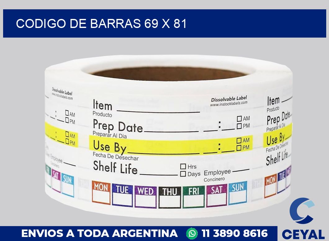 codigo de barras 69 x 81