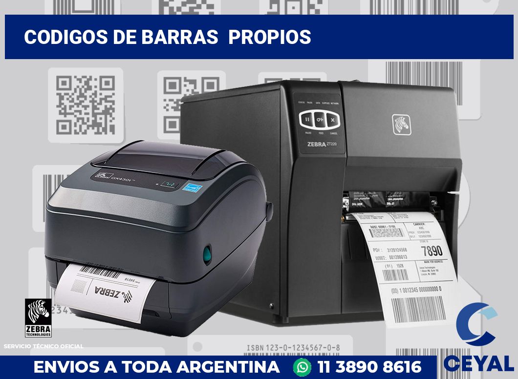 codigos de barras propios