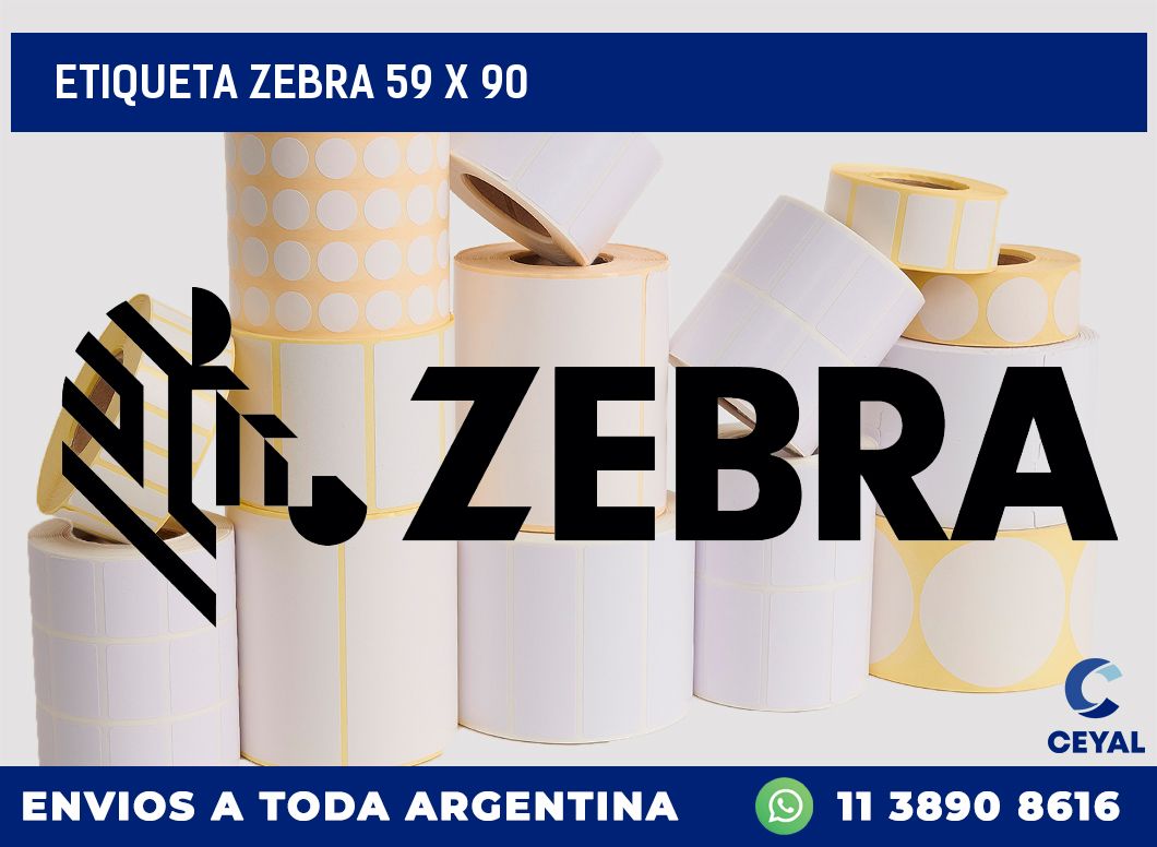 etiqueta zebra 59 x 90