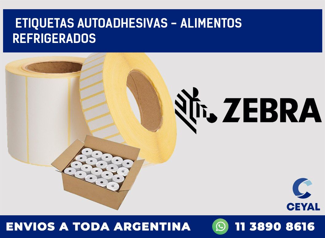 etiquetas autoadhesivas - alimentos refrigerados