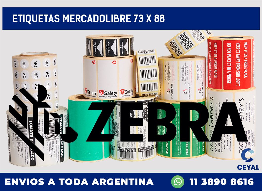 etiquetas mercadolibre 73 x 88