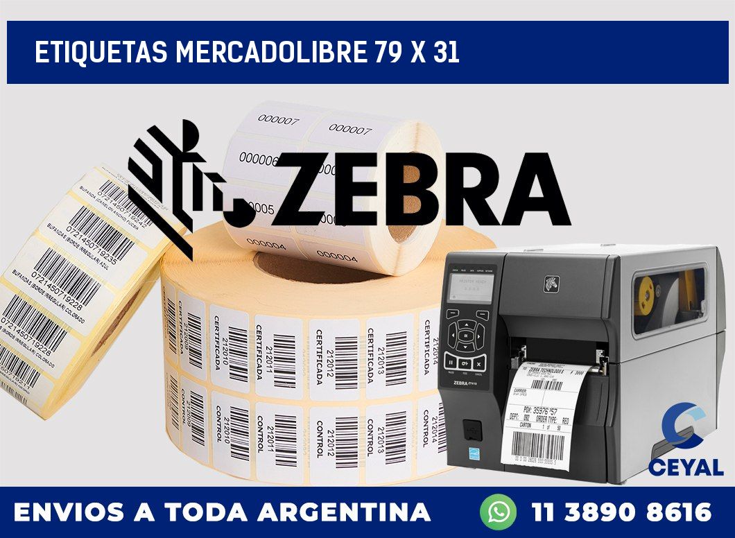etiquetas mercadolibre 79 x 31