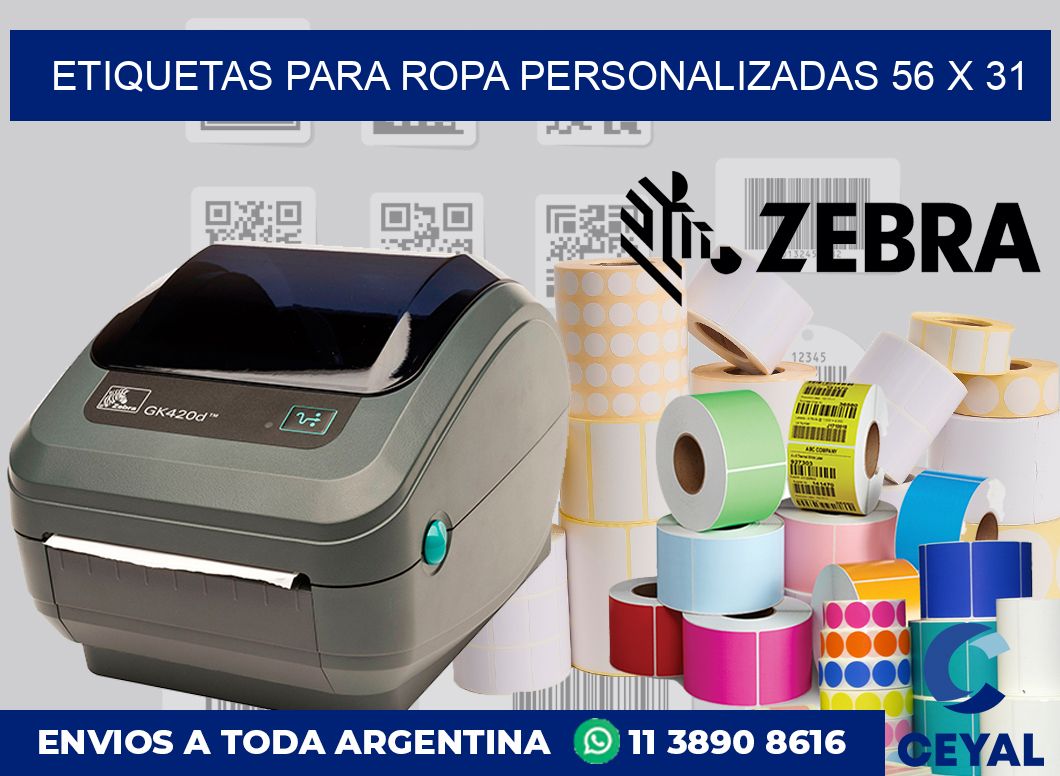 etiquetas para ropa personalizadas 56 x 31