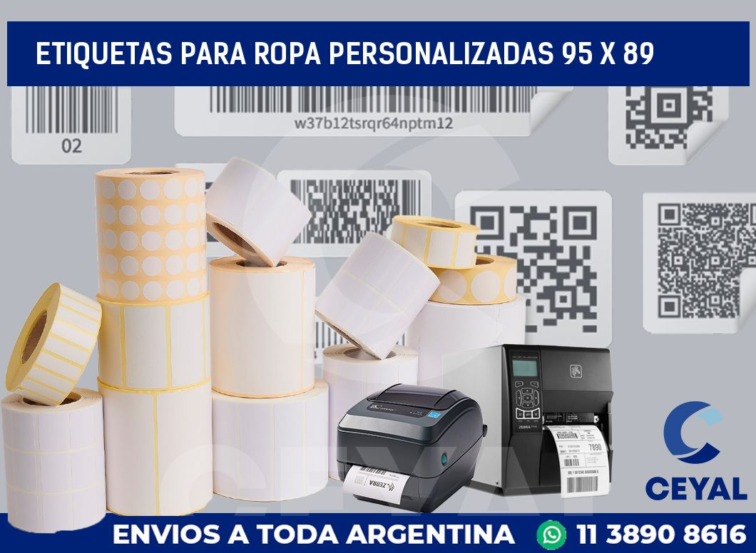 etiquetas para ropa personalizadas 95 x 89