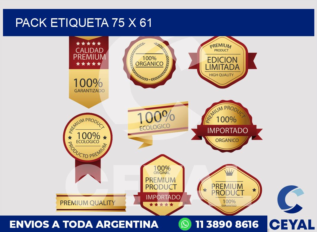 pack etiqueta 75 x 61