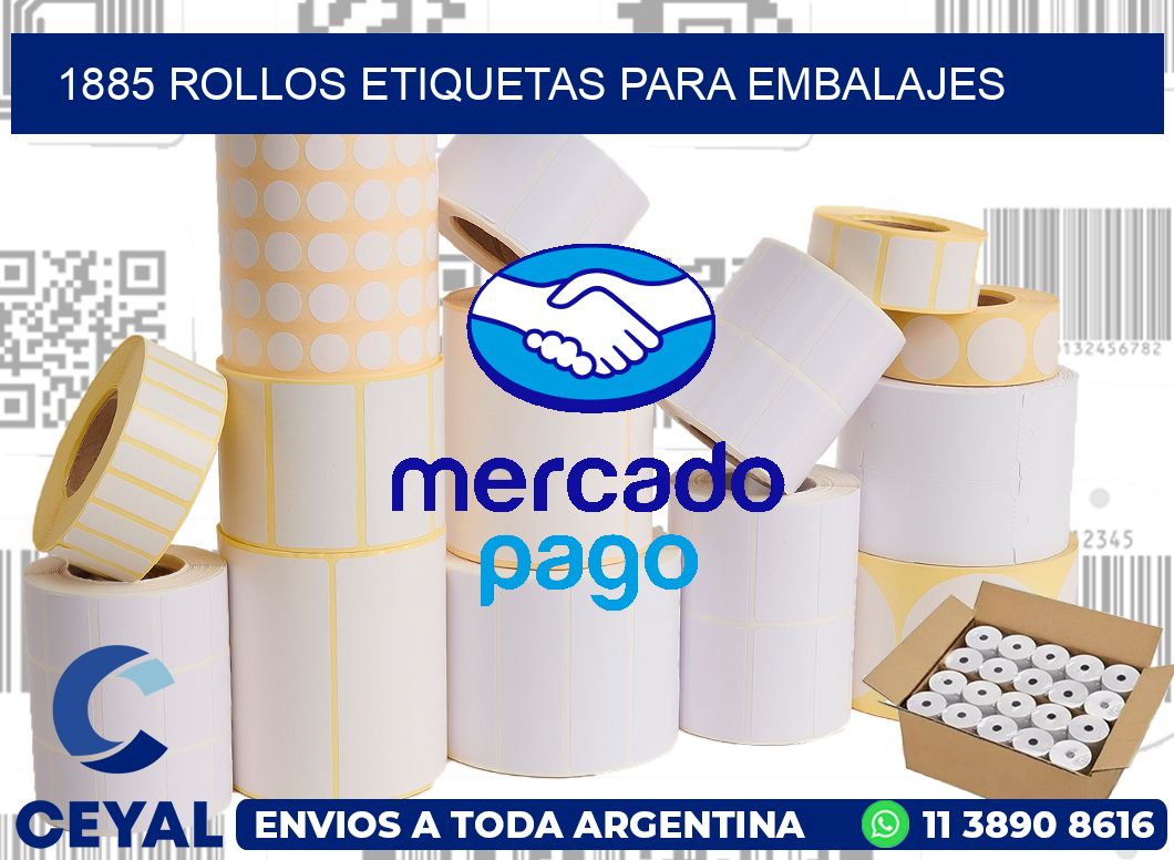 1885 rollos etiquetas para embalajes