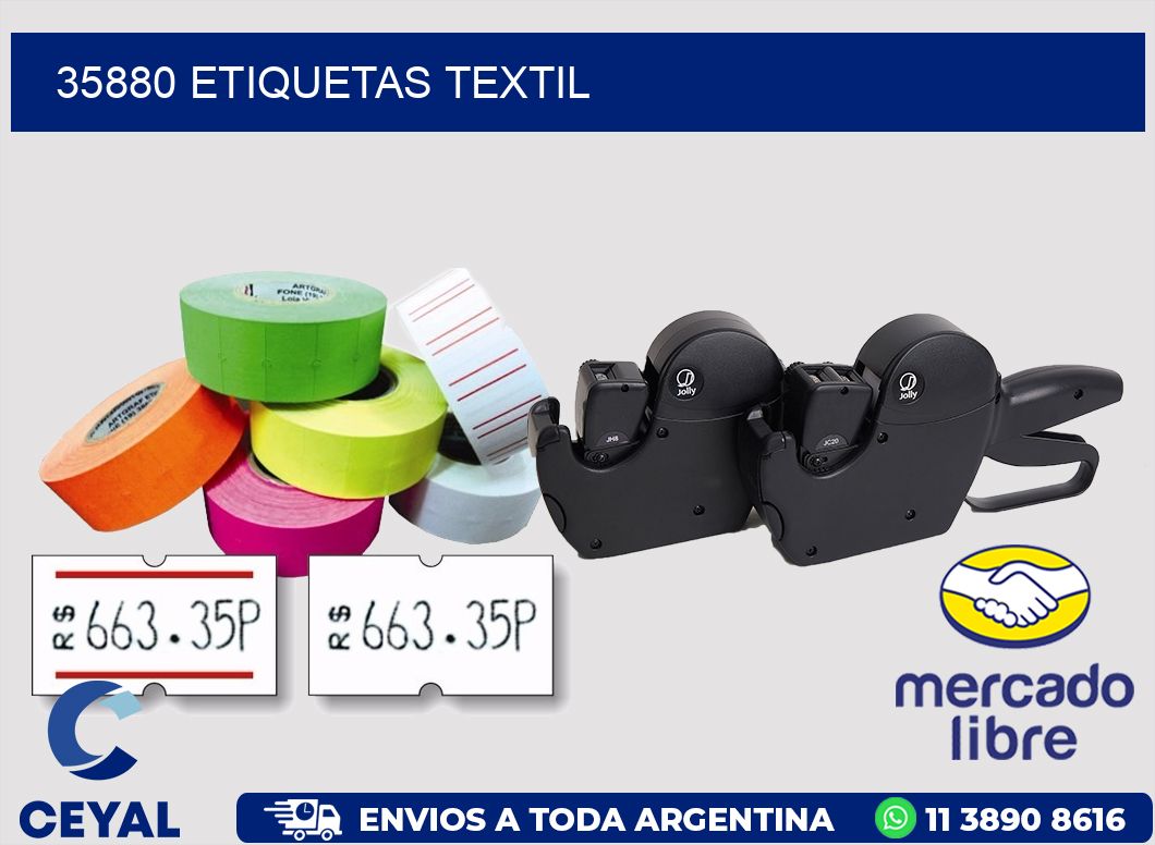 35880 etiquetas textil