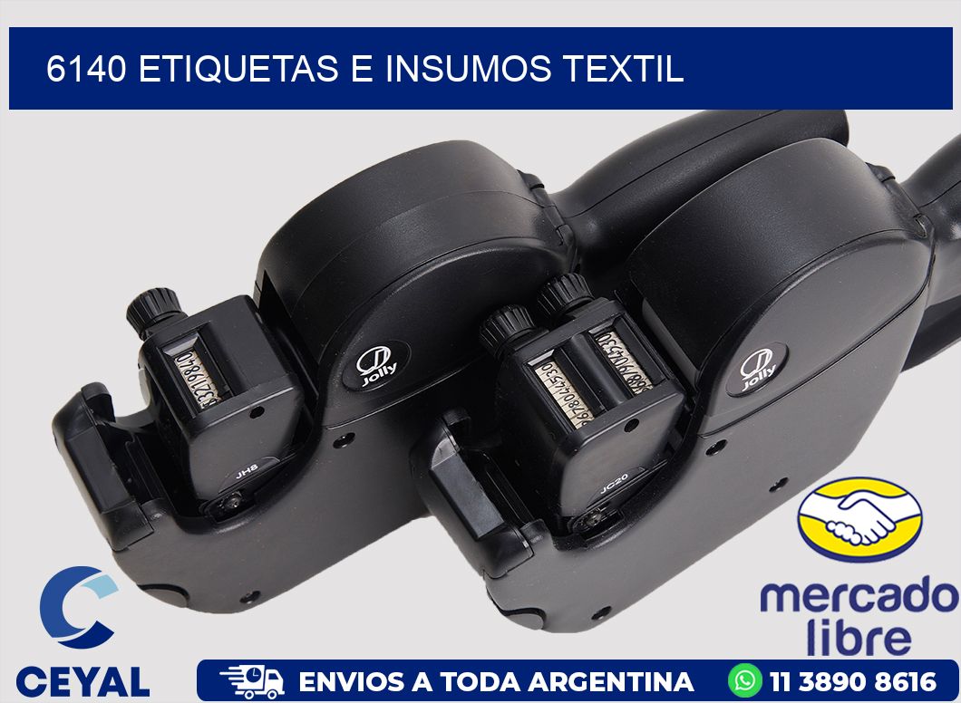 6140 etiquetas e insumos textil