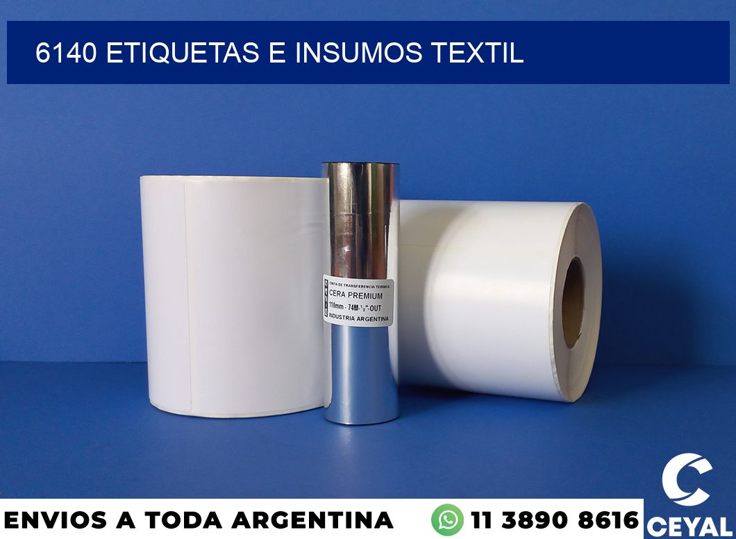 6140 etiquetas e insumos textil