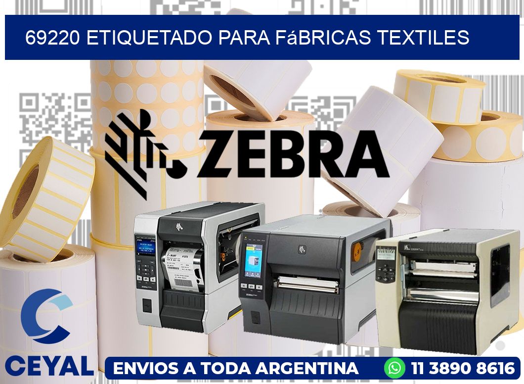 69220 Etiquetado para fábricas textiles