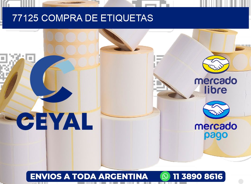77125 Compra de etiquetas
