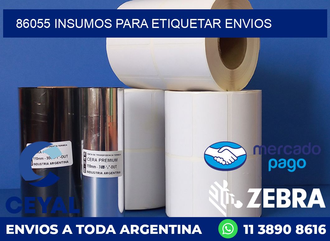 86055 insumos para etiquetar envios