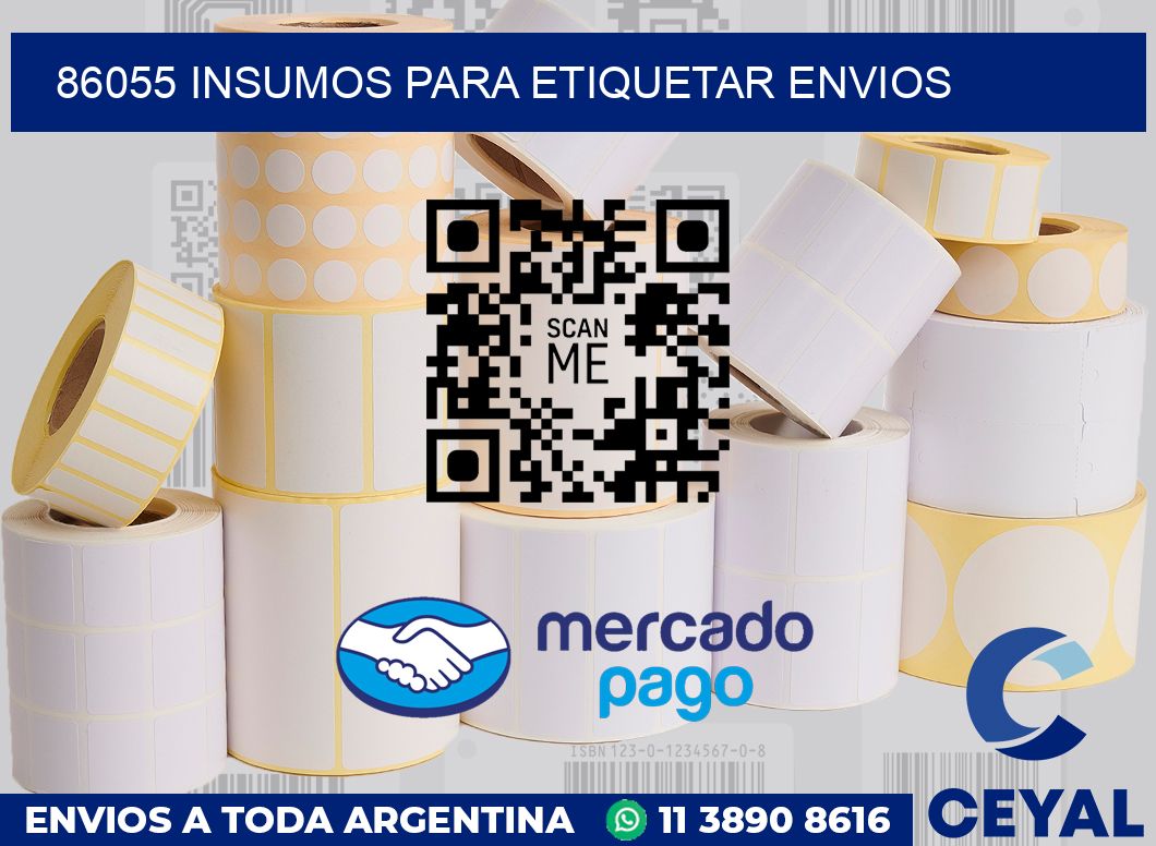 86055 insumos para etiquetar envios