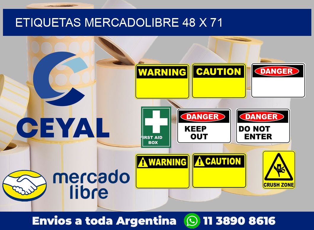 etiquetas mercadolibre 48 x 71