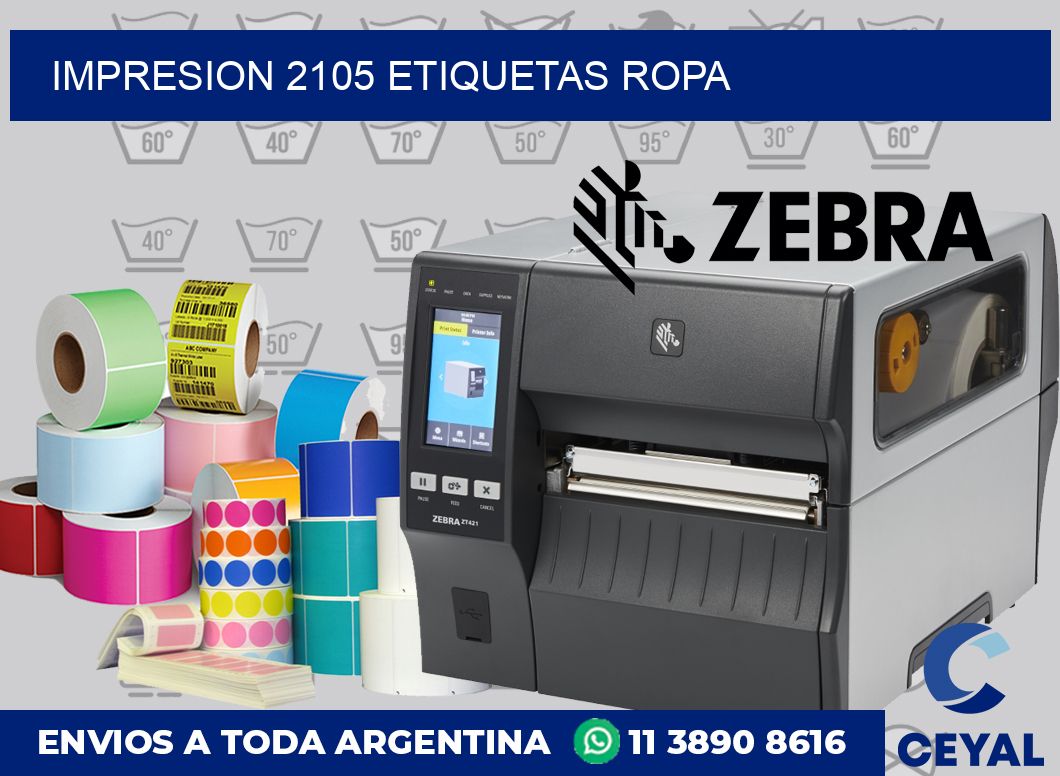 impresion 2105 etiquetas ropa