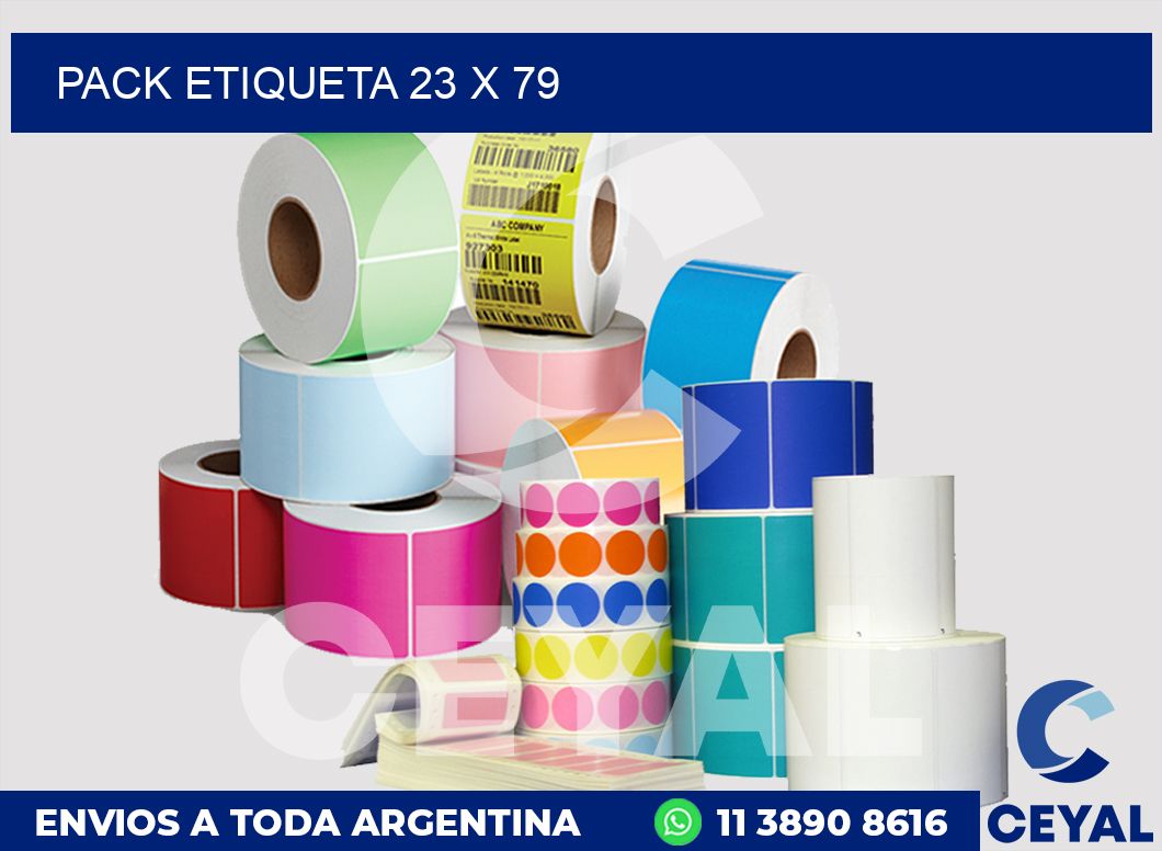 pack etiqueta 23 x 79