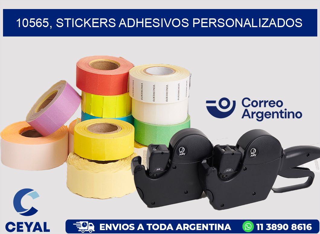 10565, stickers adhesivos personalizados