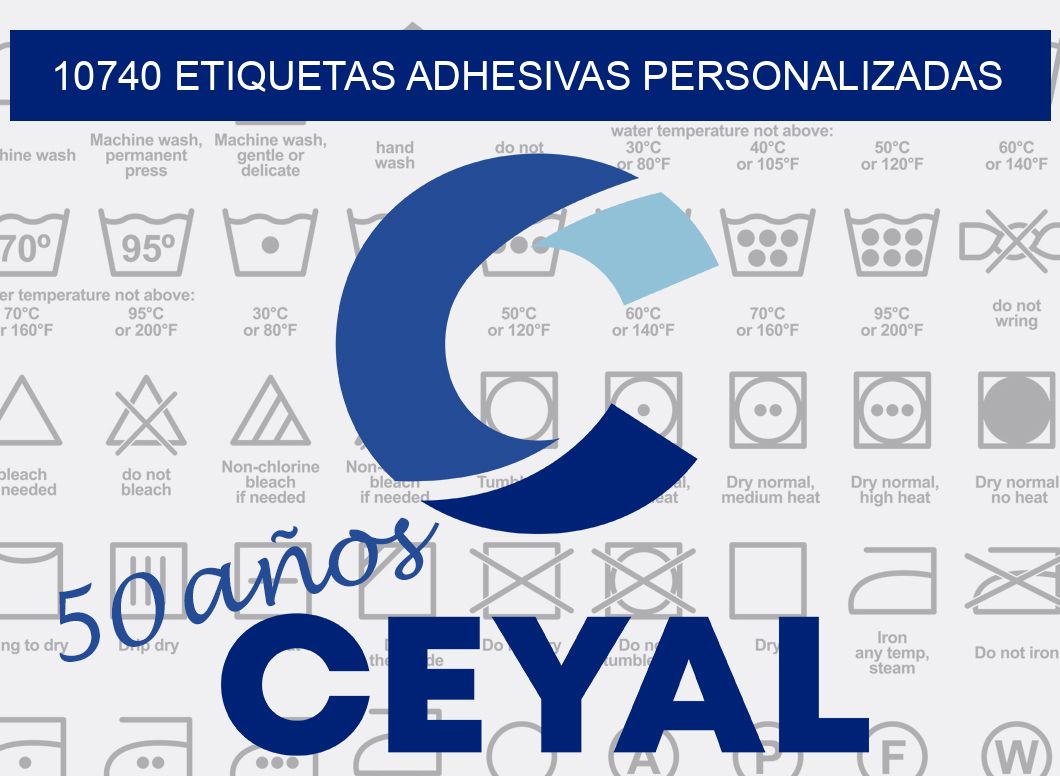 10740 ETIQUETAS ADHESIVAS PERSONALIZADAS